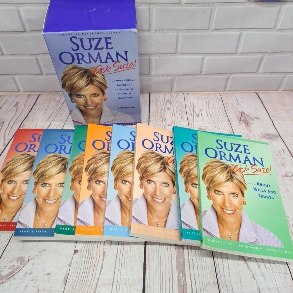 The Ask Suze Orman Financial Library Boxed Set 9 Paperback Books Finance 2004